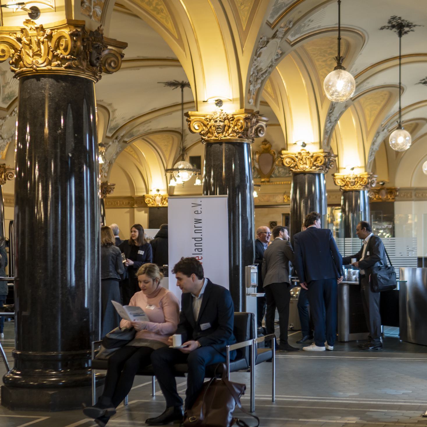 Netzwerken war bereits im Vorfeld der Veranstaltung von großem Interesse!